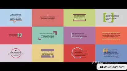 Quotes Titles 4.0 | After Effects Titles template preview