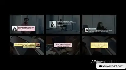 Quotes Titles | After Effects Titles template preview