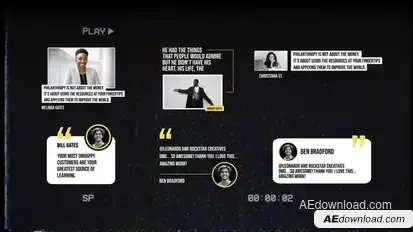 Quotes Titles | After Effects Titles template preview
