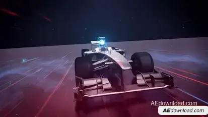 Race Logo Intro Logo Stings template preview