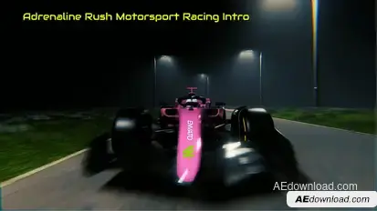 Racing Sport Car Intro Openers template preview