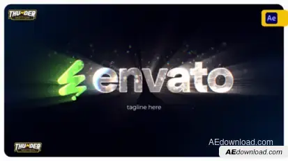 Radiant Particle Logo Reveal Logo Stings template preview