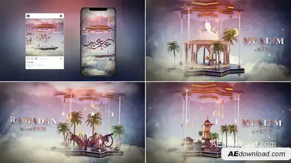 Ramadan & Eid Opener 16 Openers template preview