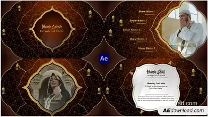 Ramadan Broadcast Opener Package Openers template preview