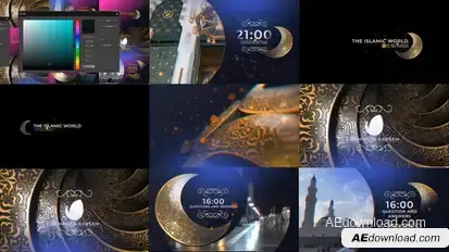 Ramadan Broadcast Pack broadcast-packages template preview
