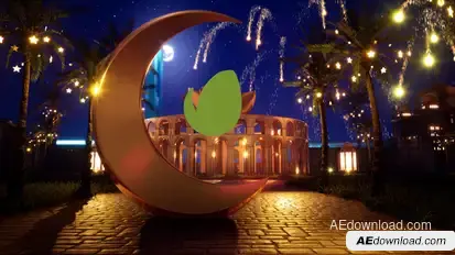Ramadan Fantasy Logo Stings template preview
