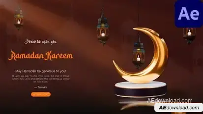 Ramadan Intro || Eid mubarak Openers template preview