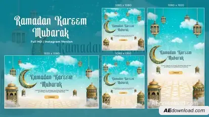 Ramadan Intro | Eid Opener | Instagram Version Openers template preview
