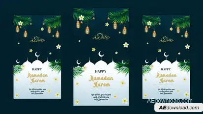 Ramadan Intro Instagram Version Openers template preview