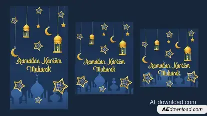 Ramadan Intro Instagram Version Openers template preview