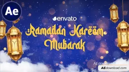 Eid Ramadan Intro || Eid Ramadan Titles || Eid Ramadan Opener Openers template preview