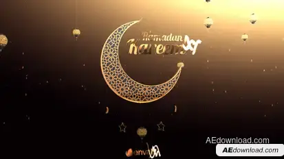 Ramadan Kareem Logo Stings template preview