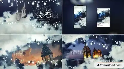 Ramadan Kareem - Eid Mubarak Openers template preview