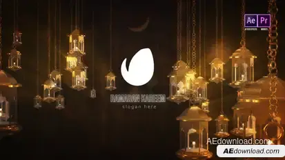 Ramadan Logo Reveal Logo Stings template preview