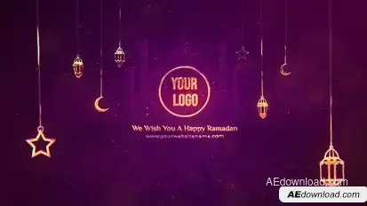Ramadan Logo Reveal Logo Stings template preview