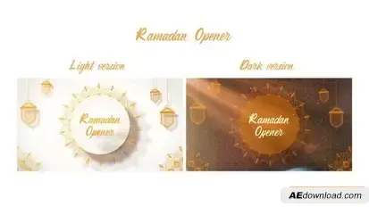 Ramadan Opener Openers template preview