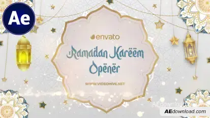 Eid Ramadan Opener // Eid Ramadan Titles // Eid Ramadan Wishes Elements template preview
