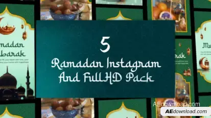Ramadhan Stories Pack V2 Openers template preview