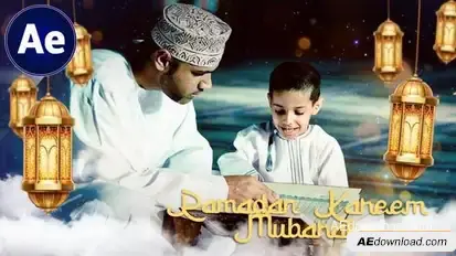 Eid Ramadan Slideshow Openers template preview
