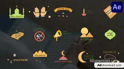 Ramadan Titles | After Effects Ramadan Free Templates template preview