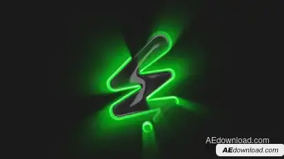 Rays Dark Reveal Logo Logo Stings template preview