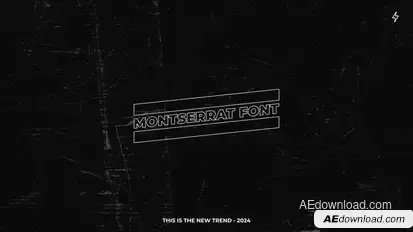 RGB Text Typography | After Effects Titles template preview