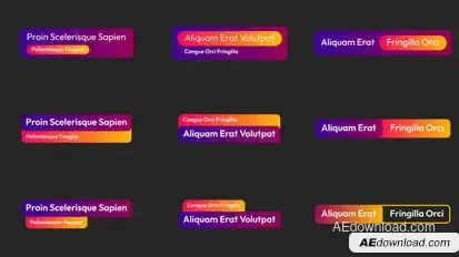 RD Lower Third V2 Elements template preview