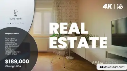 Real Estate Product Promo template preview