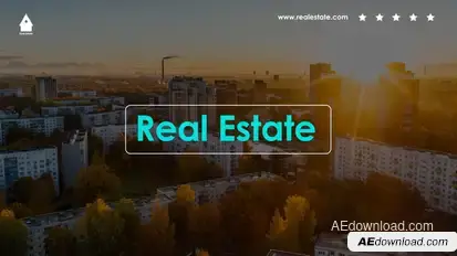 Real Estate Product Promo template preview