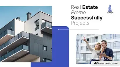 Real Estate Video Displays template preview