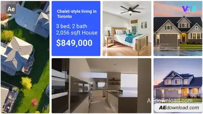 Real Estate Product Promo template preview