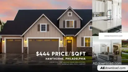 Real Estate - Clean Pro Video Displays template preview