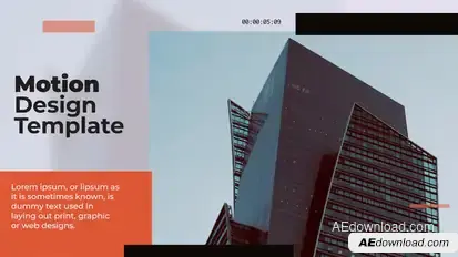 Real Estate Corporate Video Displays template preview