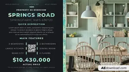 Real Estate Elite Property IV Product Promo template preview