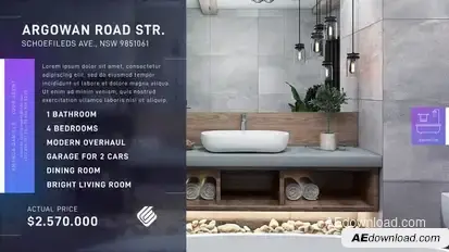 Real Estate III Product Promo template preview