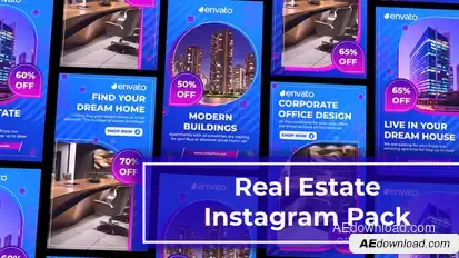 Real Estate Instagram Reels Product Promo template preview