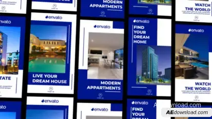 Real Estate Instagram Stories Reels Product Promo template preview