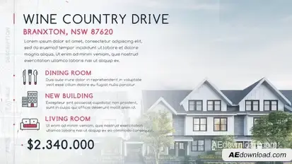 Real Estate Minimal Lines Product Promo template preview