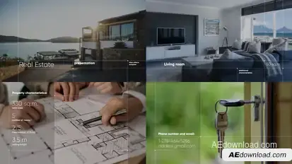 Real Estate Presentation - Real Estate Promo Product Promo template preview