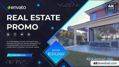 Real Estate Promo Product Promo template preview