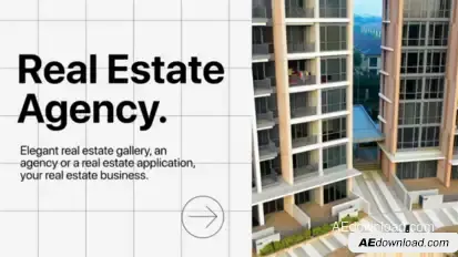 Real Estate Promo Video Displays template preview