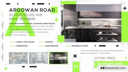 Real Estate Single Property II Product Promo template preview