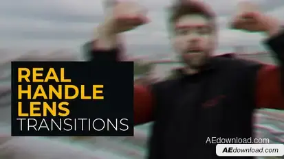 Real Handle Lens Transitions | After Effects Elements template preview