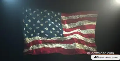 Realistic 3D Flag Maker Openers template preview