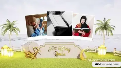 Realistic Eid and Ramadan Slideshow Openers template preview