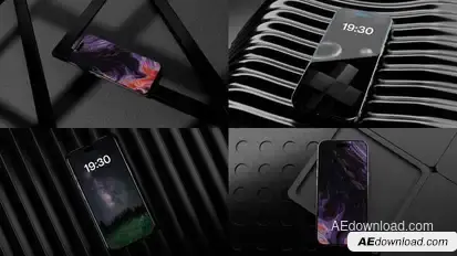 Realistic Phone Mockup Product Promo template preview
