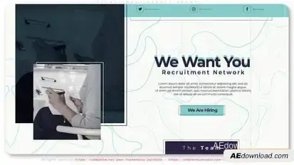 Recruitment Agency Promo Openers template preview