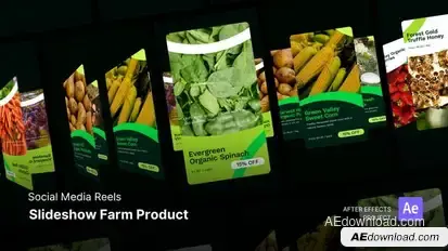 Reels - Slideshow Farm Product After Project Files Product Promo template preview