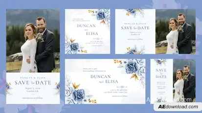 Regional Icons Wedding Invitation Openers template preview