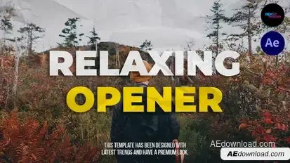 Relaxing Opener Product Promo template preview